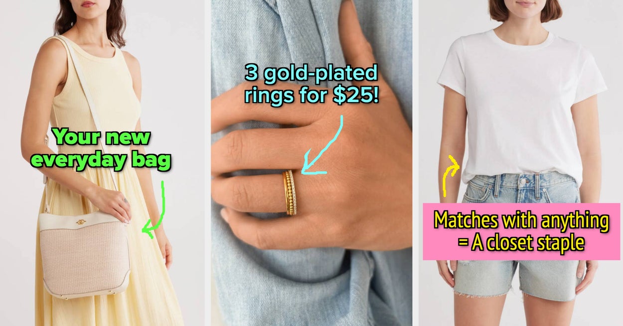 27 Affordable Products From Nordstrom Rack You'll Wear So Often, You’ll Be Like “Well, It’s Basically Free”