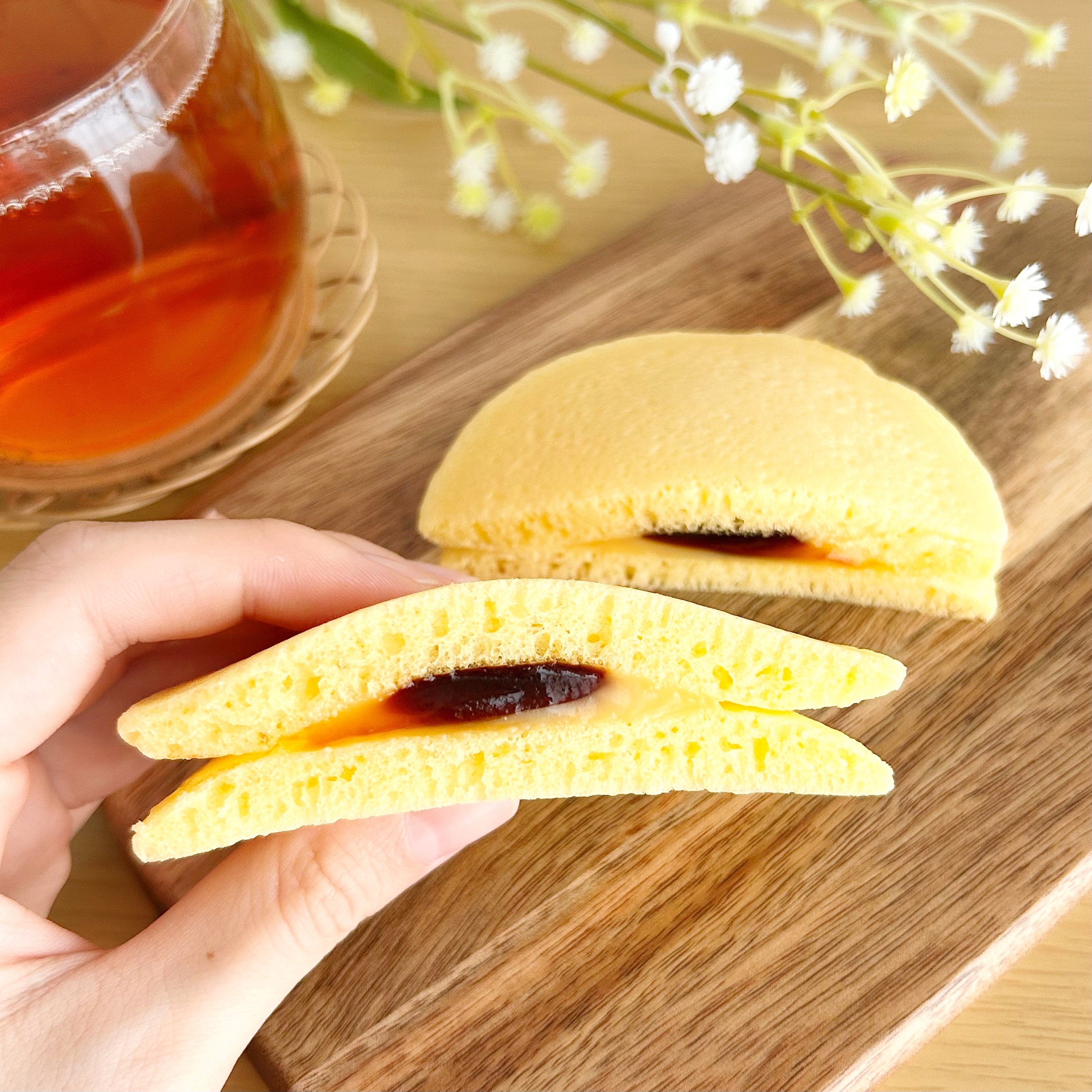 FamilyMart(ファミリーマート)の「プリンみたいなパンケーキ2個入」