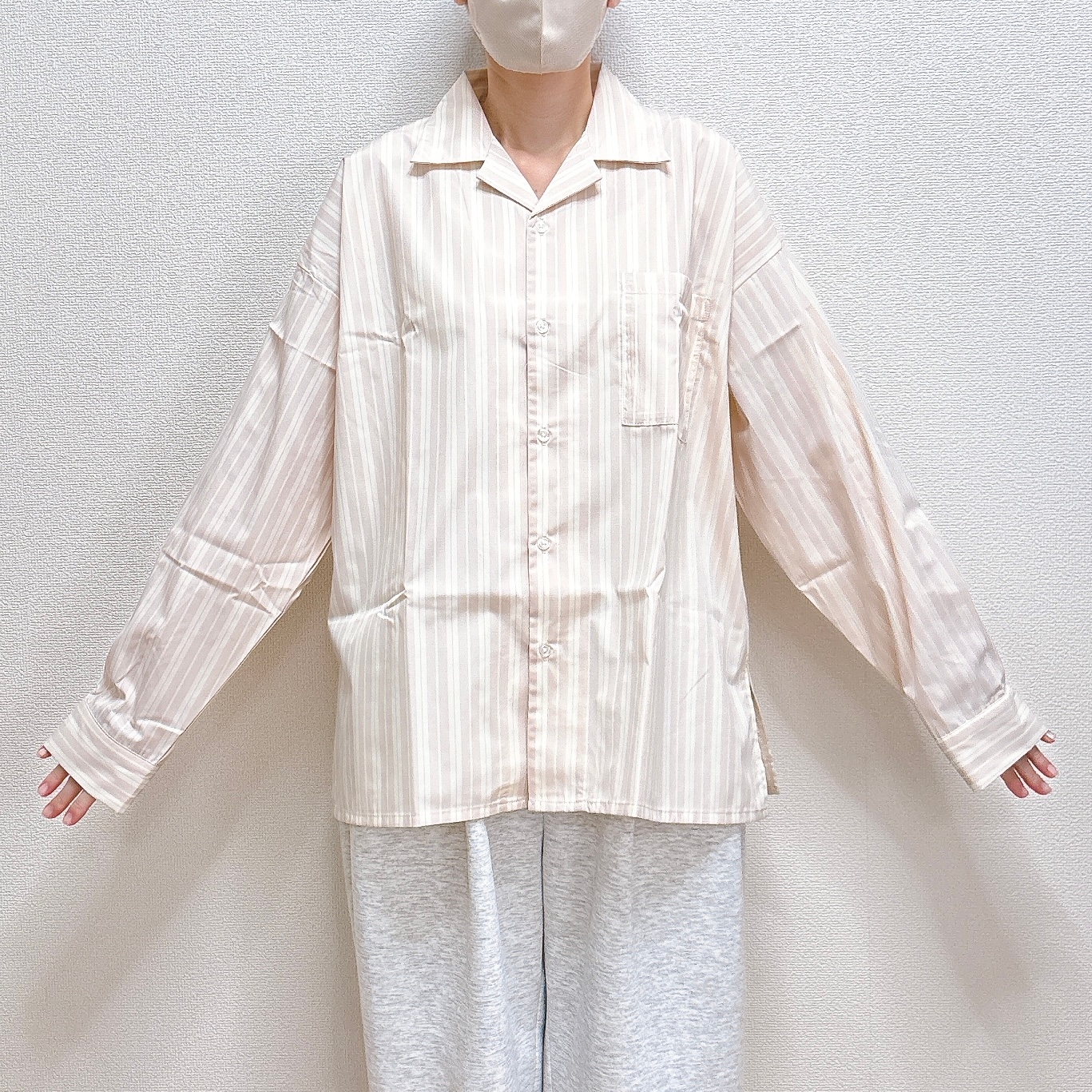3COINS(スリーコインズ)「シャツ:L」