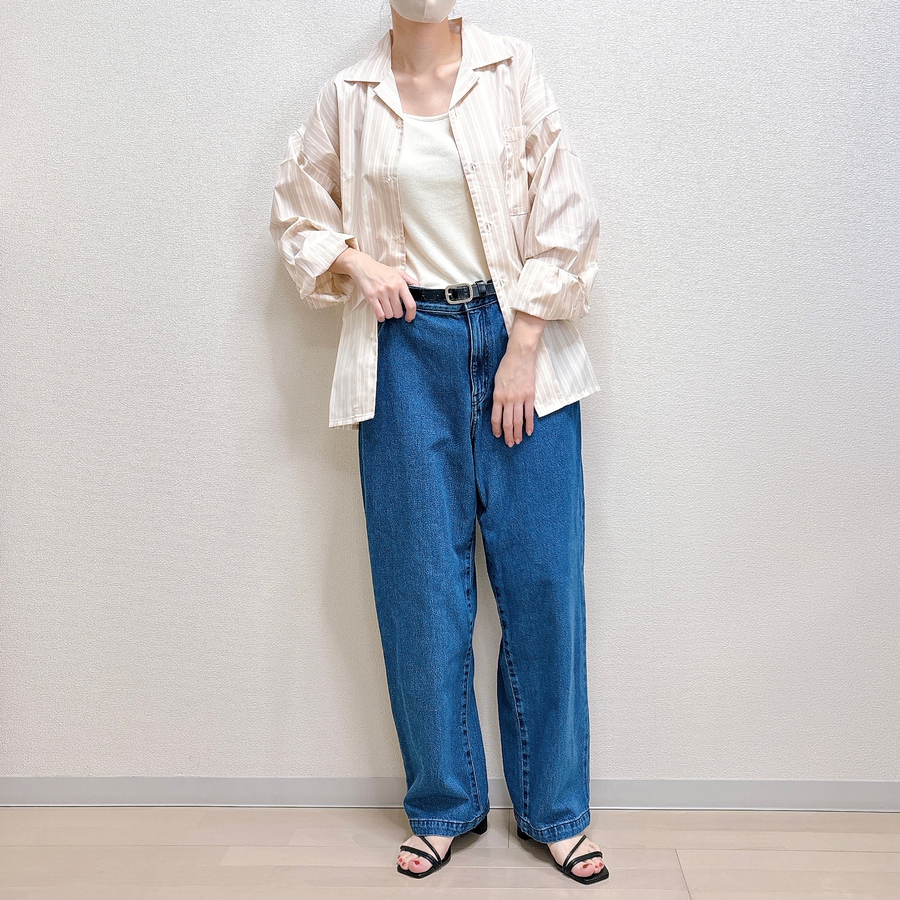 3COINS(スリーコインズ)「シャツ:L」