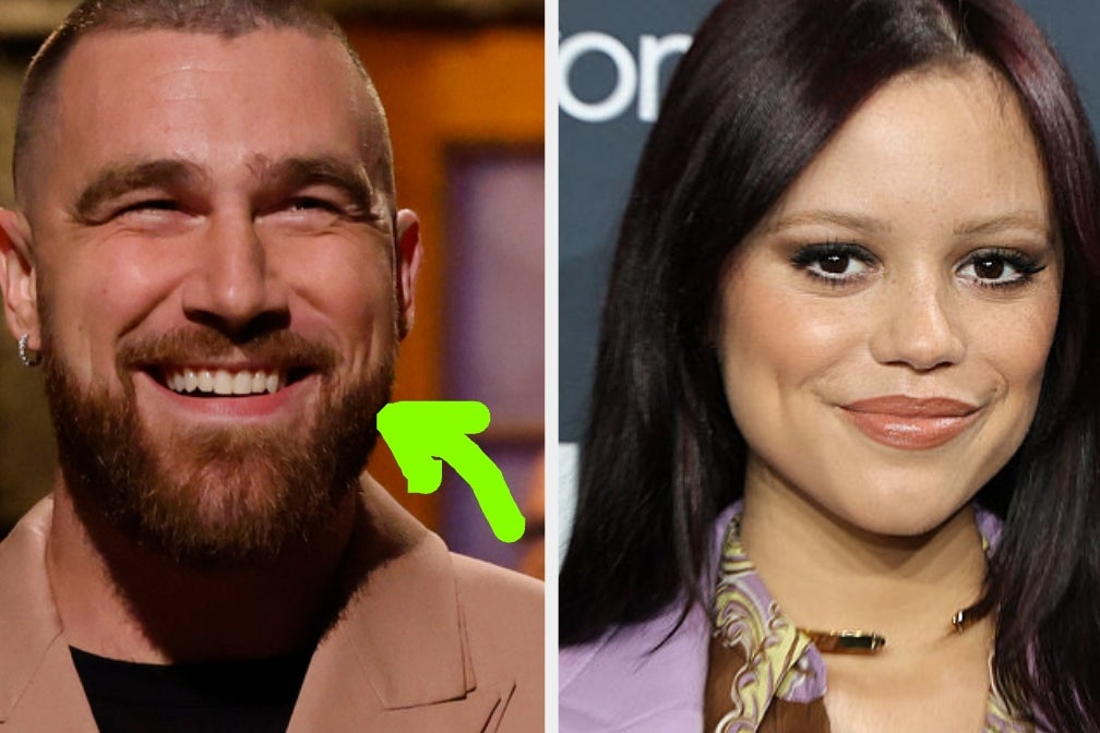 Travis Kelce on "SNL;" Jenna Ortega in 2025