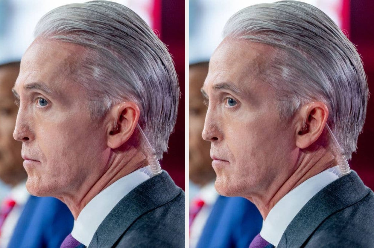 side profile of Trey Gowdy during a Fox News broadcast