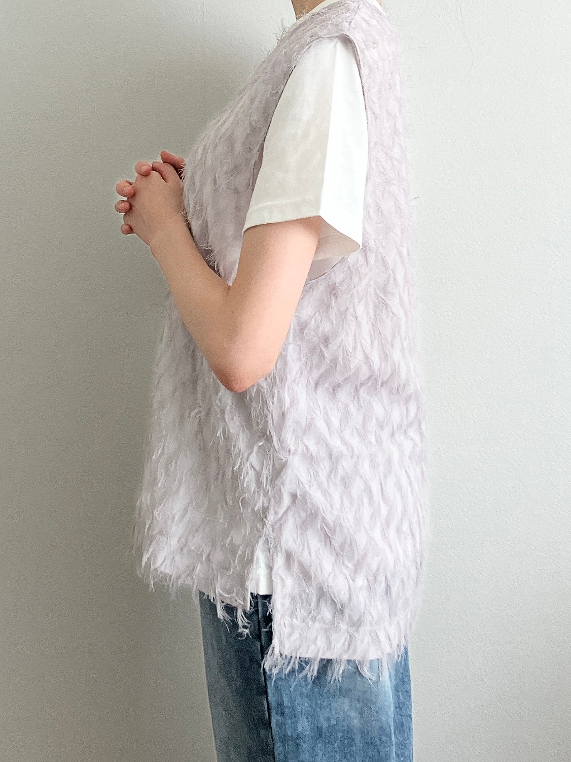 Honeys(ハニーズ)の「Tシャツ付ベスト」