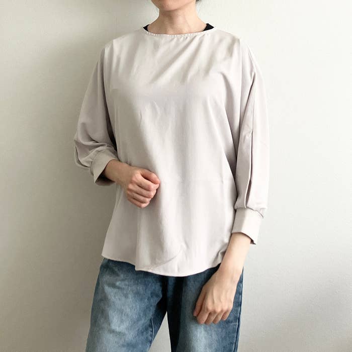 Honeys(ハニーズ)の「8分袖ドルマンブラウス」