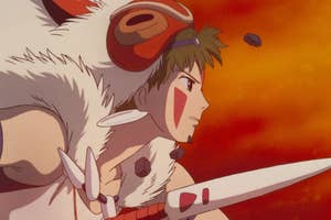 『もののけ姫』より サン(スタジオ・ジブリ公式サイトより)