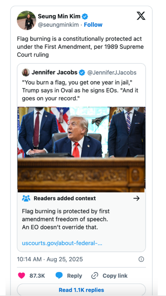 Best Political Tweets 8-29-2025