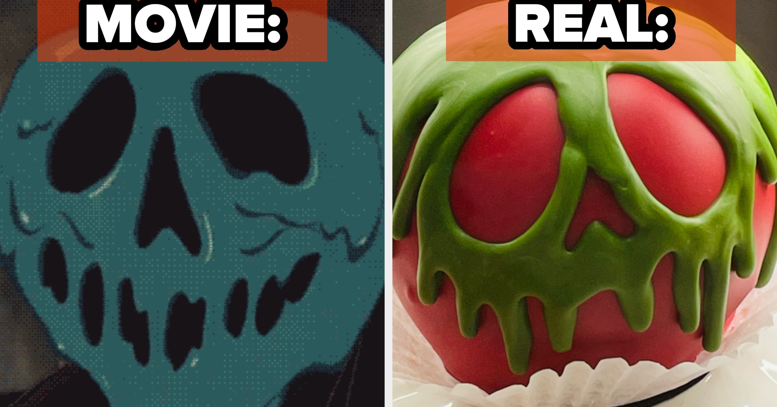 Animated Disney Foods: Real or Fake?