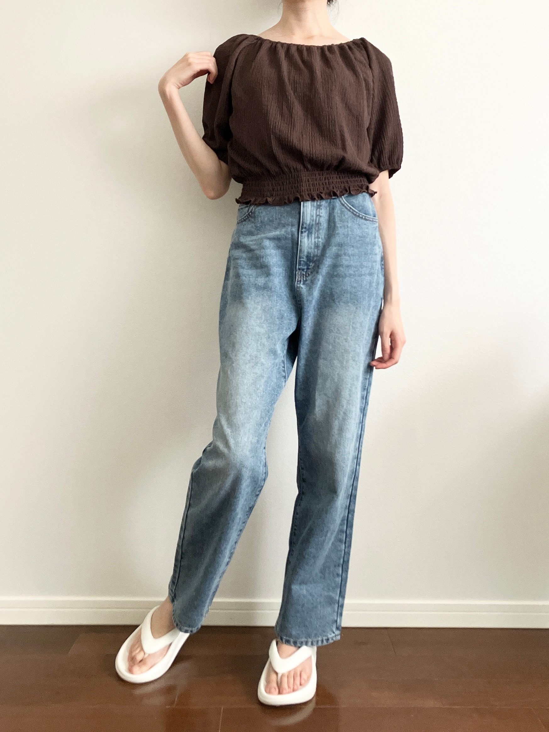 Honeys(ハニーズ)の「レギュラーストレート(股下66cm)」