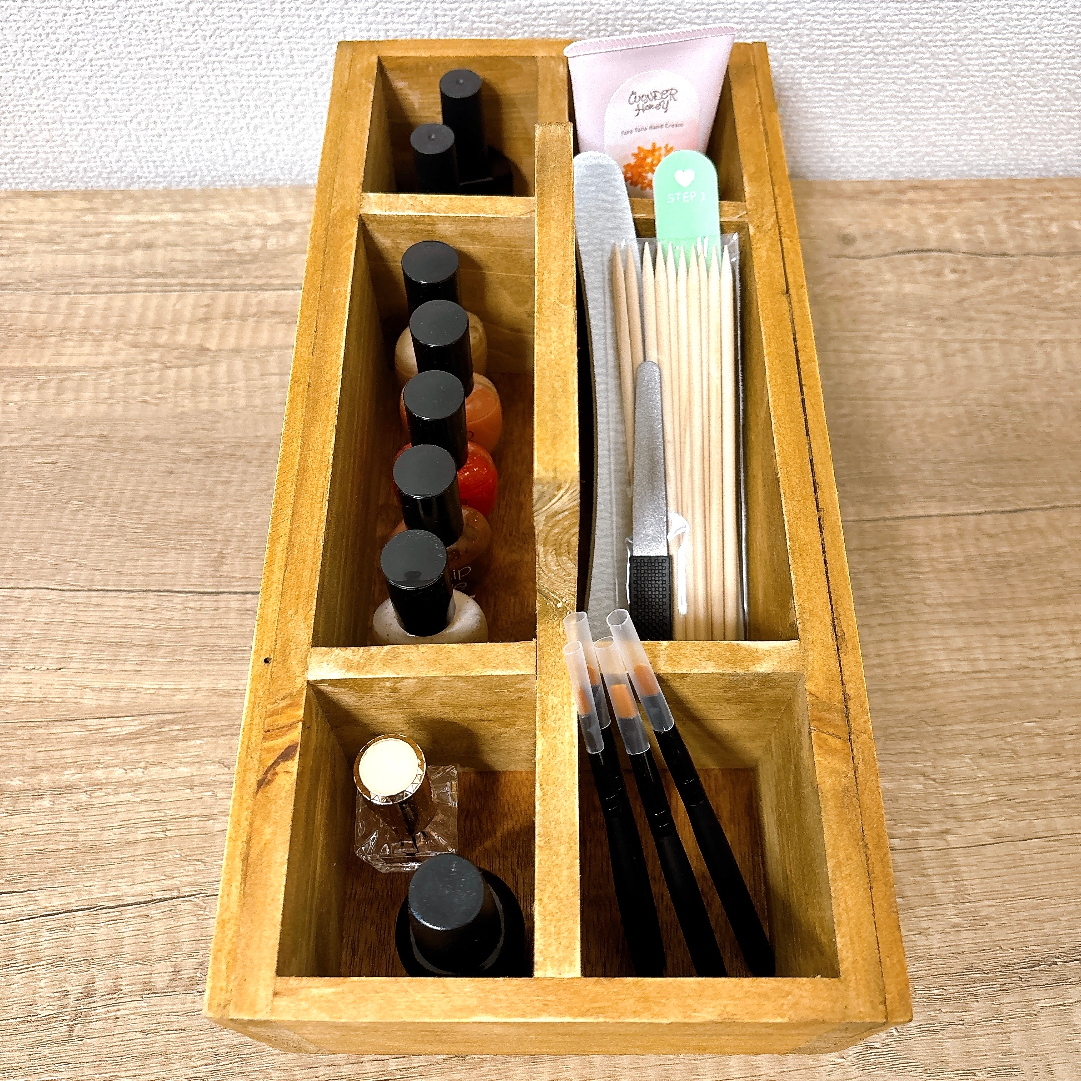 salut!(サリュ)「《WEB限定商品》ラタン仕切りボックス」