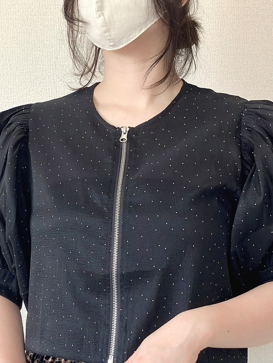 coca(コカ)の「シースルーブラウスジャケット レディース」