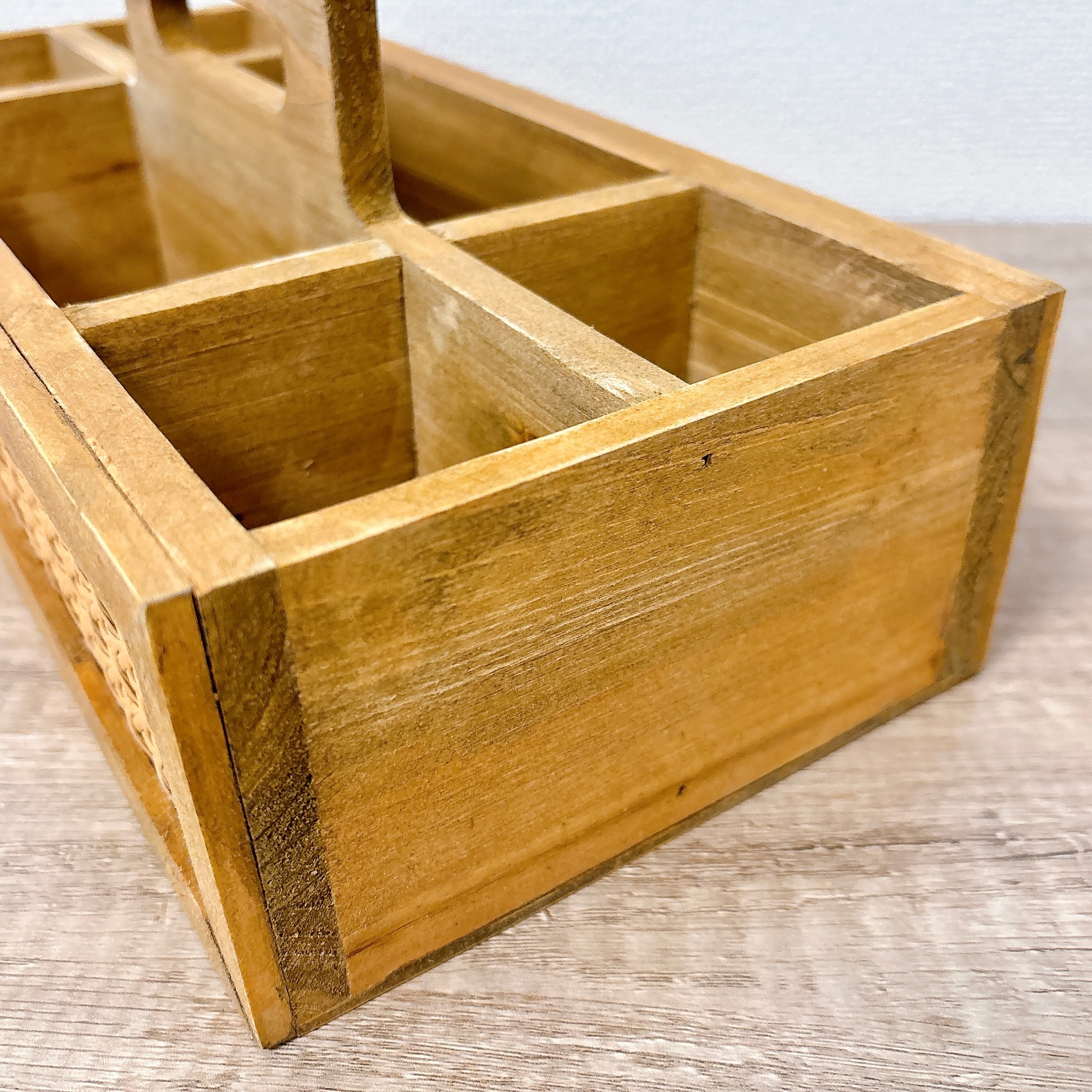 salut!(サリュ)「《WEB限定商品》ラタン仕切りボックス」