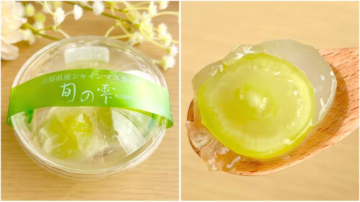 シャトレーゼの「旬の雫 山梨県産シャインマスカット」