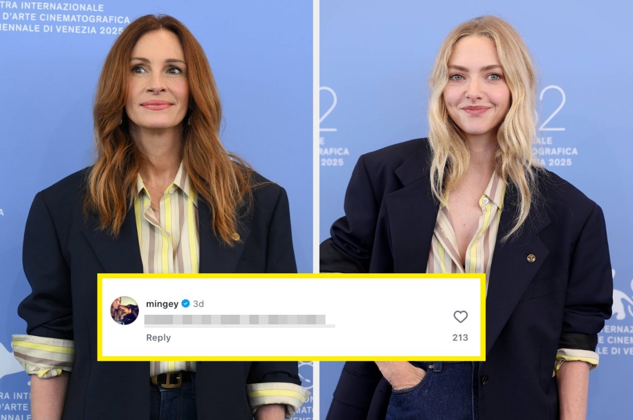 Amanda Seyfried Intentionally Wore The Exact Same Outfit As Julia Roberts At Venice Film Festival, And Here’s Why People Are Calling It A “Genius” Move