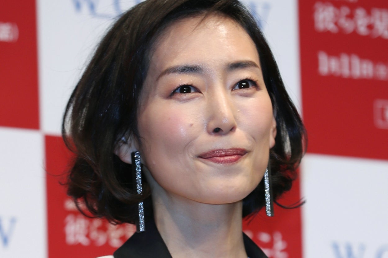 木村多江さん(時事)