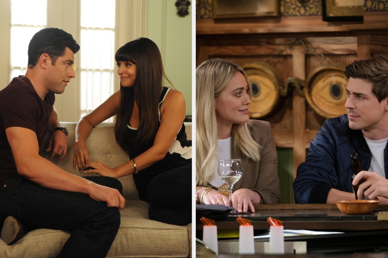 Schmidt and Cece from "New Girl," Sophie and Jesse from "How I Met Your Father"