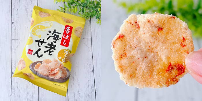 KALDI(カルディ)の「香ばし海老せん ゆず塩味 60g」