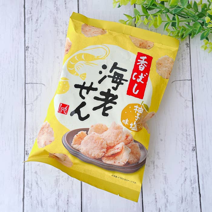 KALDI(カルディ)の「香ばし海老せん ゆず塩味 60g」