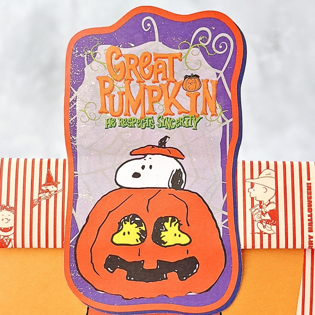 KALDI (カルディ)の「スヌーピー ハロウィンプリントビスケット ペーパーバッグ 40g」