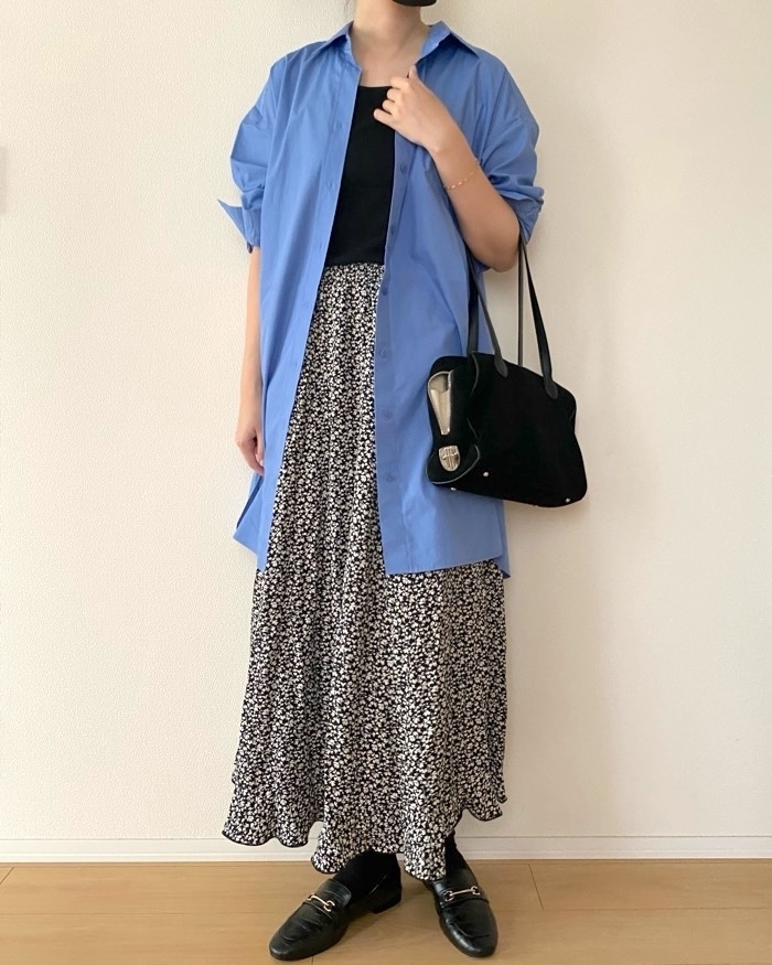 UNIQLO(ユニクロ)の「オーバーサイズシャツワンピース」
