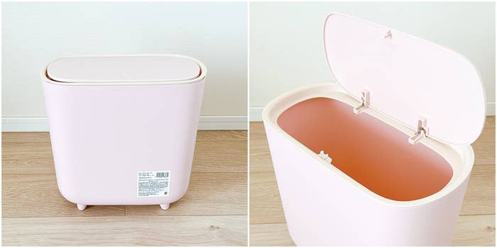 THREEPPY(スリーピー)の「脚付ゴミ箱(9.5L、蓋付、LPK)」
