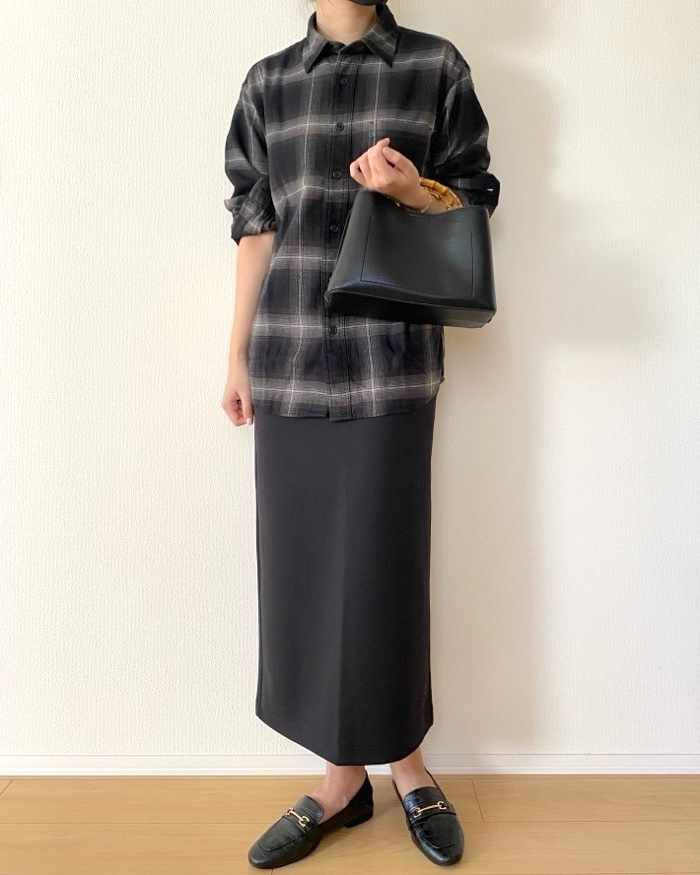 ユニクロの「フランネルチェックシャツ」