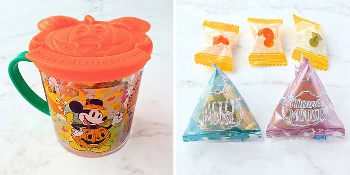 KALDI (カルディ)の「ミッキー&ミニー ハロウィンスイーツカップ 1個」