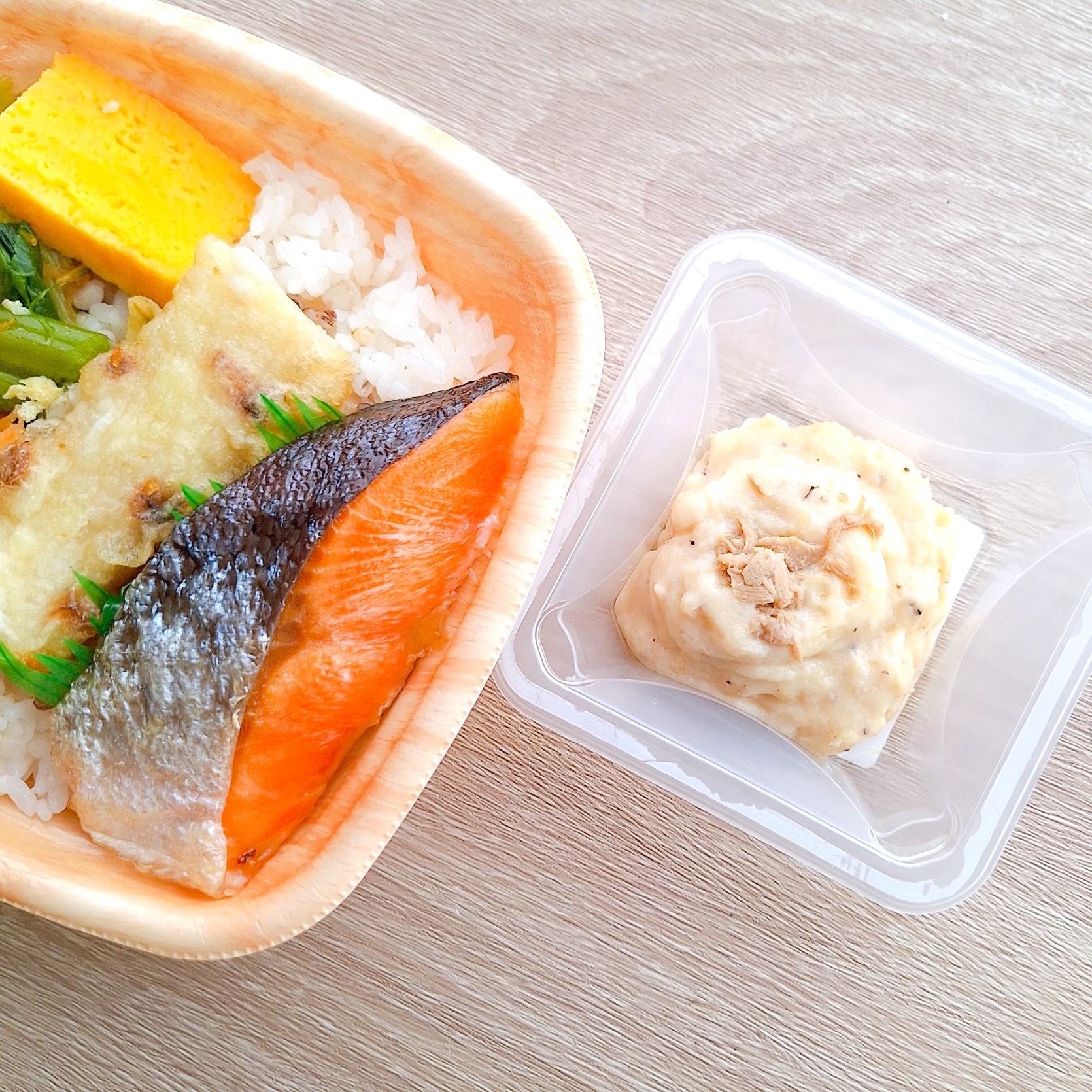 ほっともっと「ポテトサラダ(ツナ&マカロニ入り)」