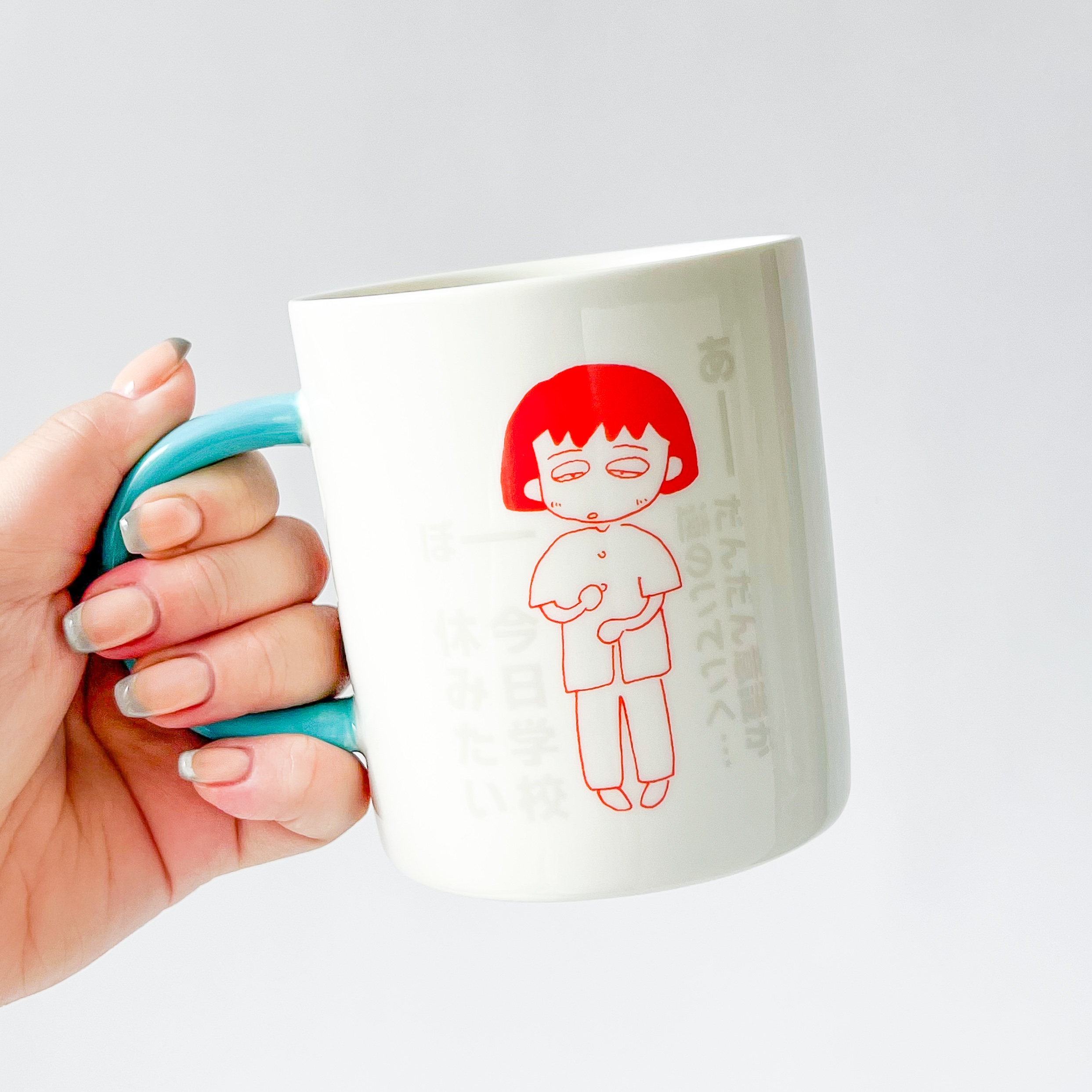 3COINS(スリーコインズ)「マグカップ:430ml/ちびまる子ちゃん(りぼん70周年)」