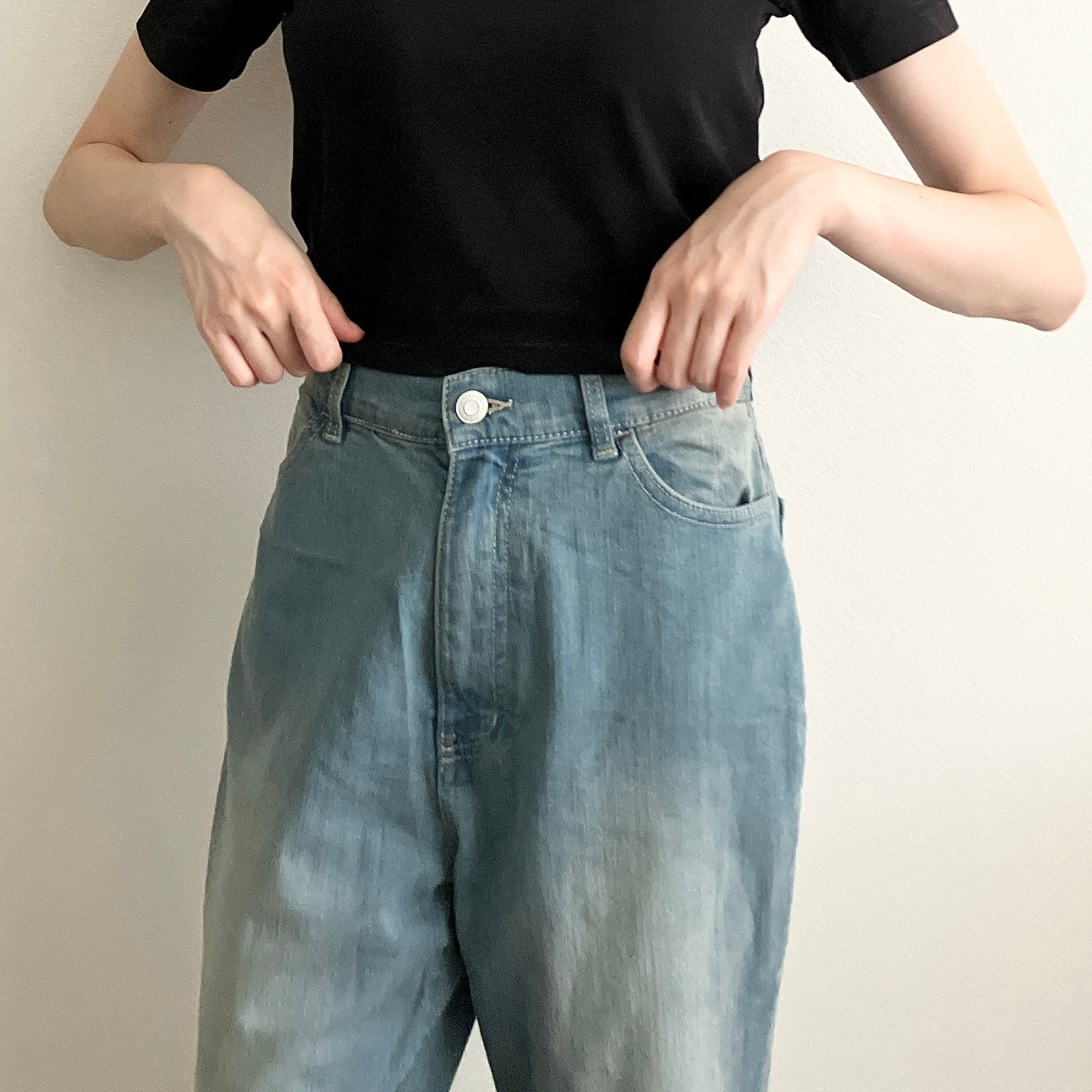 Honeys(ハニーズ)の「デニムフレアパンツ」