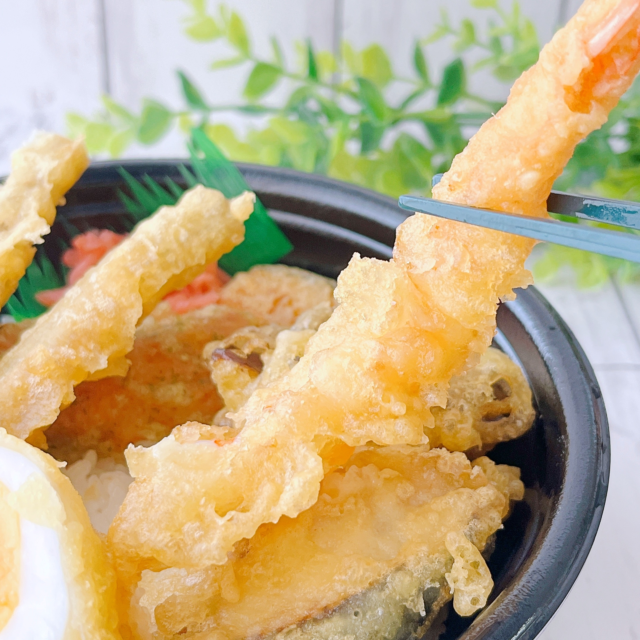 ほっかほっか亭の「月見天丼」