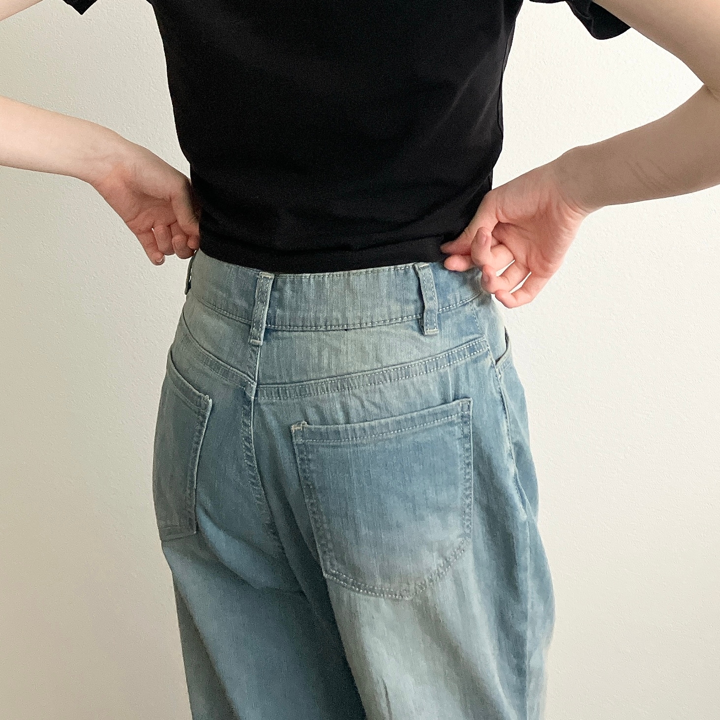 Honeys(ハニーズ)の「デニムフレアパンツ」