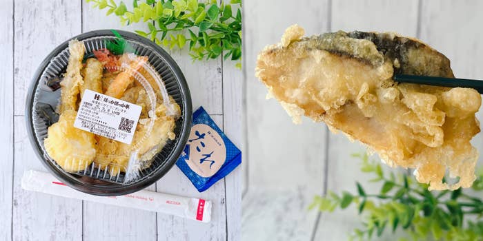 ほっかほっか亭の「月見天丼」