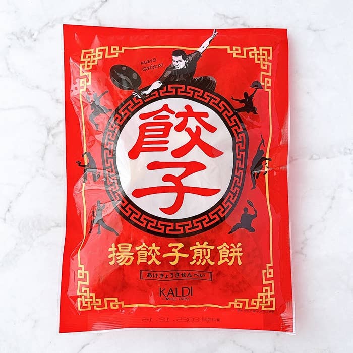 KALDI (カルディ)の「揚餃子煎餅(無選別) 70g」
