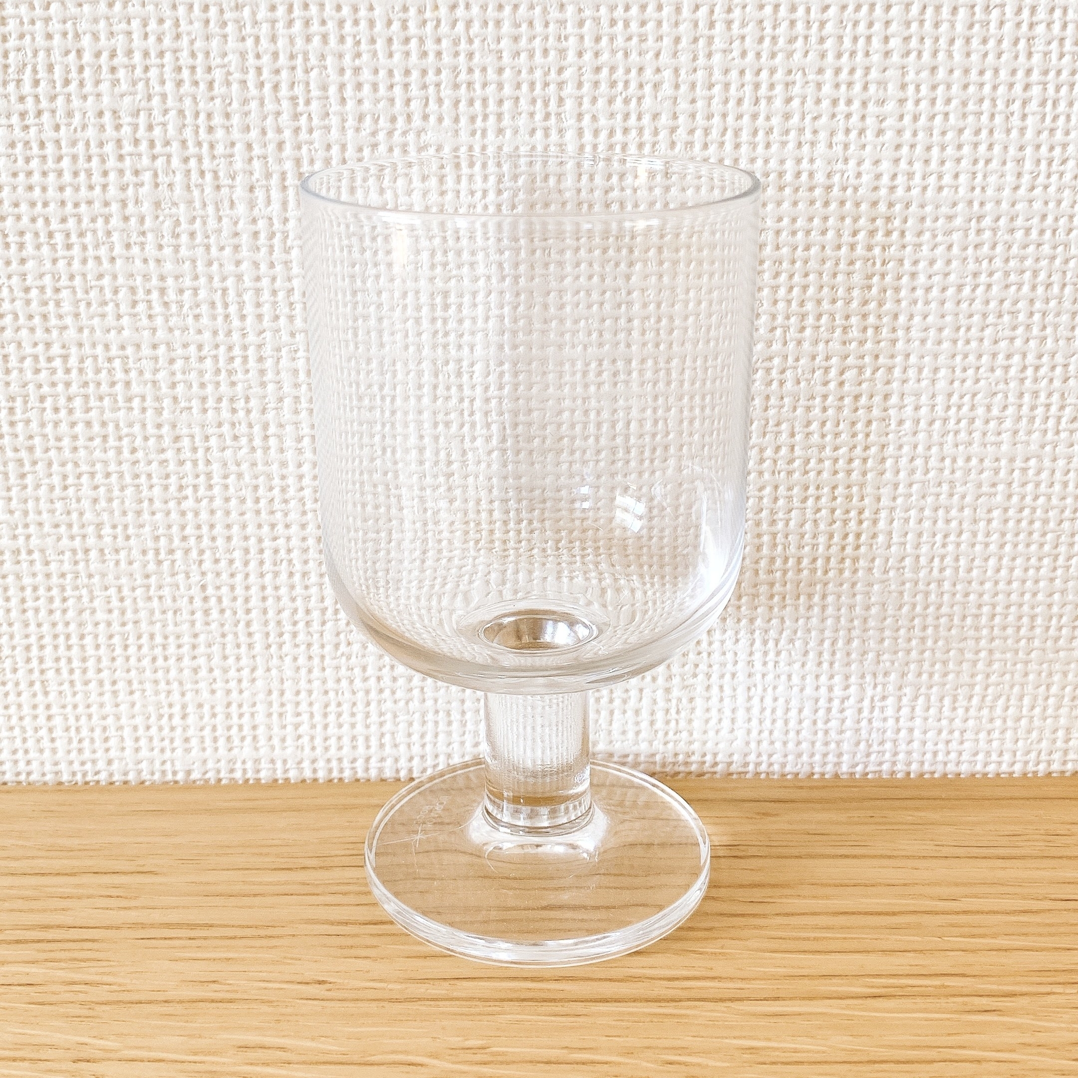 無印良品の「強化ガラス ステムグラス L」