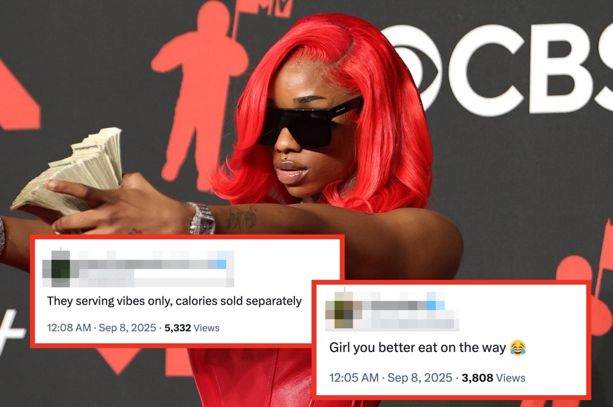“Serving Vibes Only, Calories Sold Separately”: People Are Reacting To Rapper Sexyy Red’s Viral Post About The Food — Or Lack Thereof — Served At The VMAs