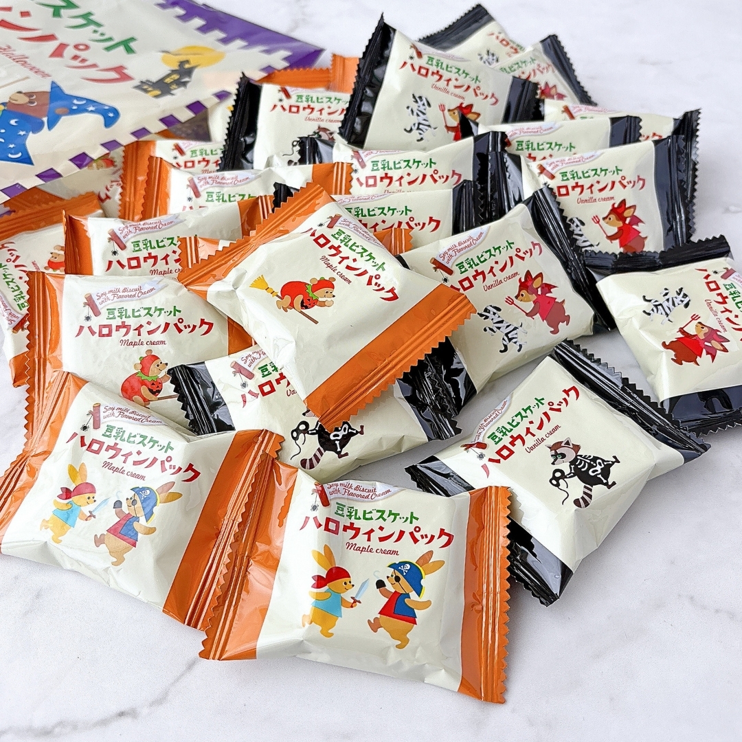 KALDI (カルディ)の「豆乳ビスケット ハロウィンパック 26p」