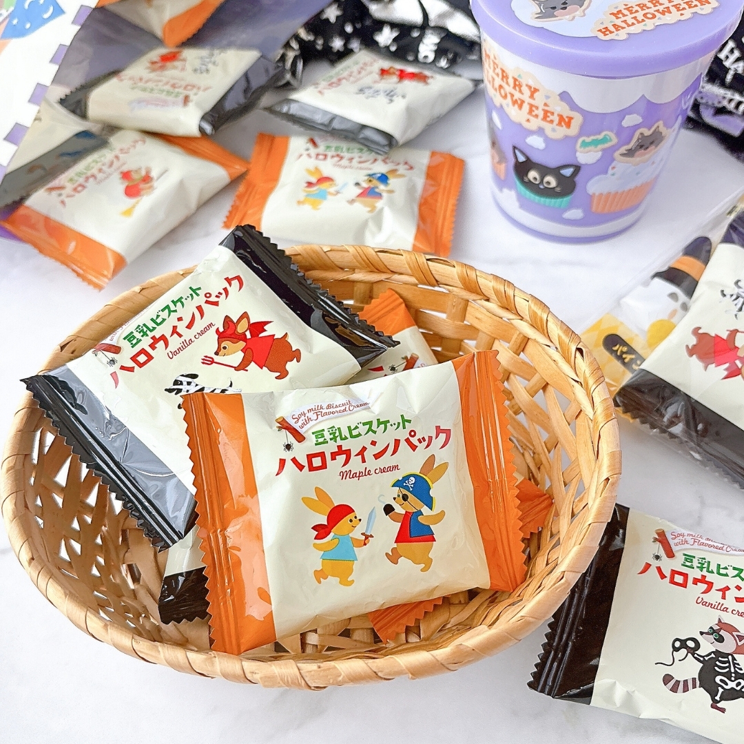 KALDI (カルディ)の「豆乳ビスケット ハロウィンパック 26p」