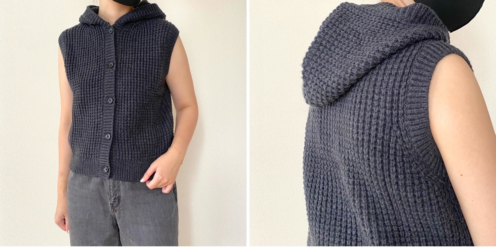 可愛くて細見えする」ユニクロCの“高見えニット”重ね着もできて長く