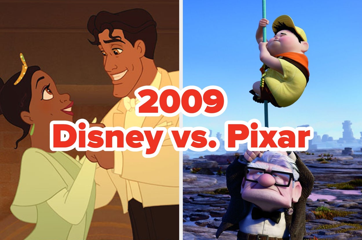 Would You Choose Disney Or Pixar From Each Year Listed In This Quiz?