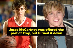 Jesse McCartney was offered the part of Troy, but turned it down