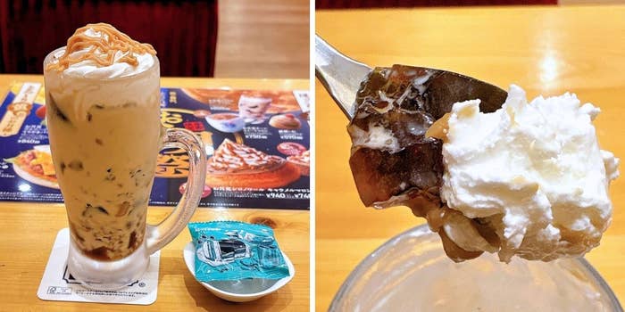 コメダ珈琲店の「お月見ジェリコ スイートマロン」
