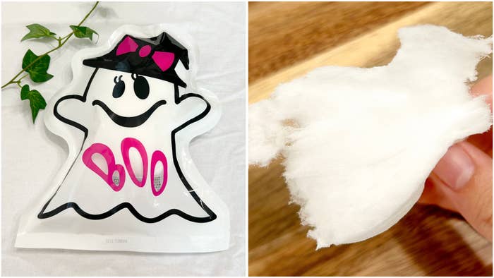 KALDI(カルディ)の「ハロウィンおばけわたがし リボン【ハロウィン】」