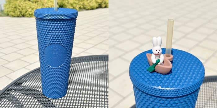 Starbucks Coffee(スターバックスコーヒー)の「オータムフェスティバル2025ロゴコールドカップタンブラーナイトブルー710ml」