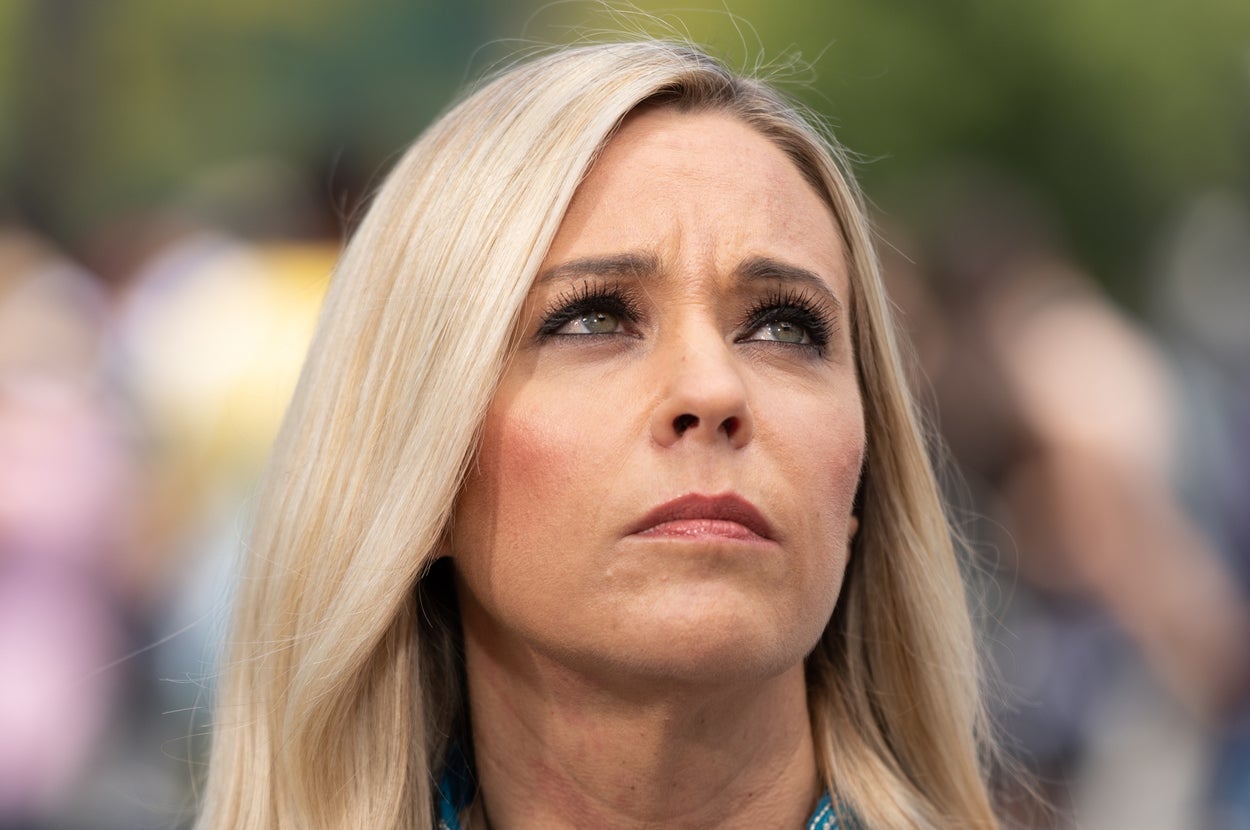 Kate Gosselin outdoors
