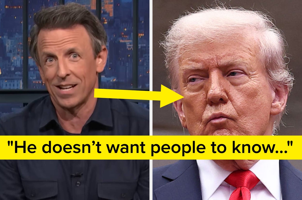Seth Meyers Spotted What Trump "Doesn't Want People To Know'" About This Whole Epstein Saga