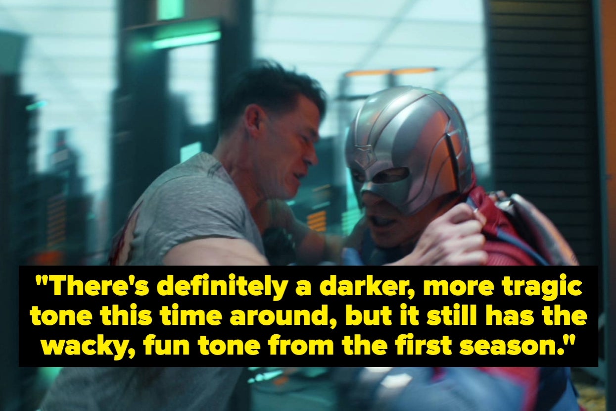 John Cena as Peacemaker: "There's definitely a darker, more tragic tone this time around..."
