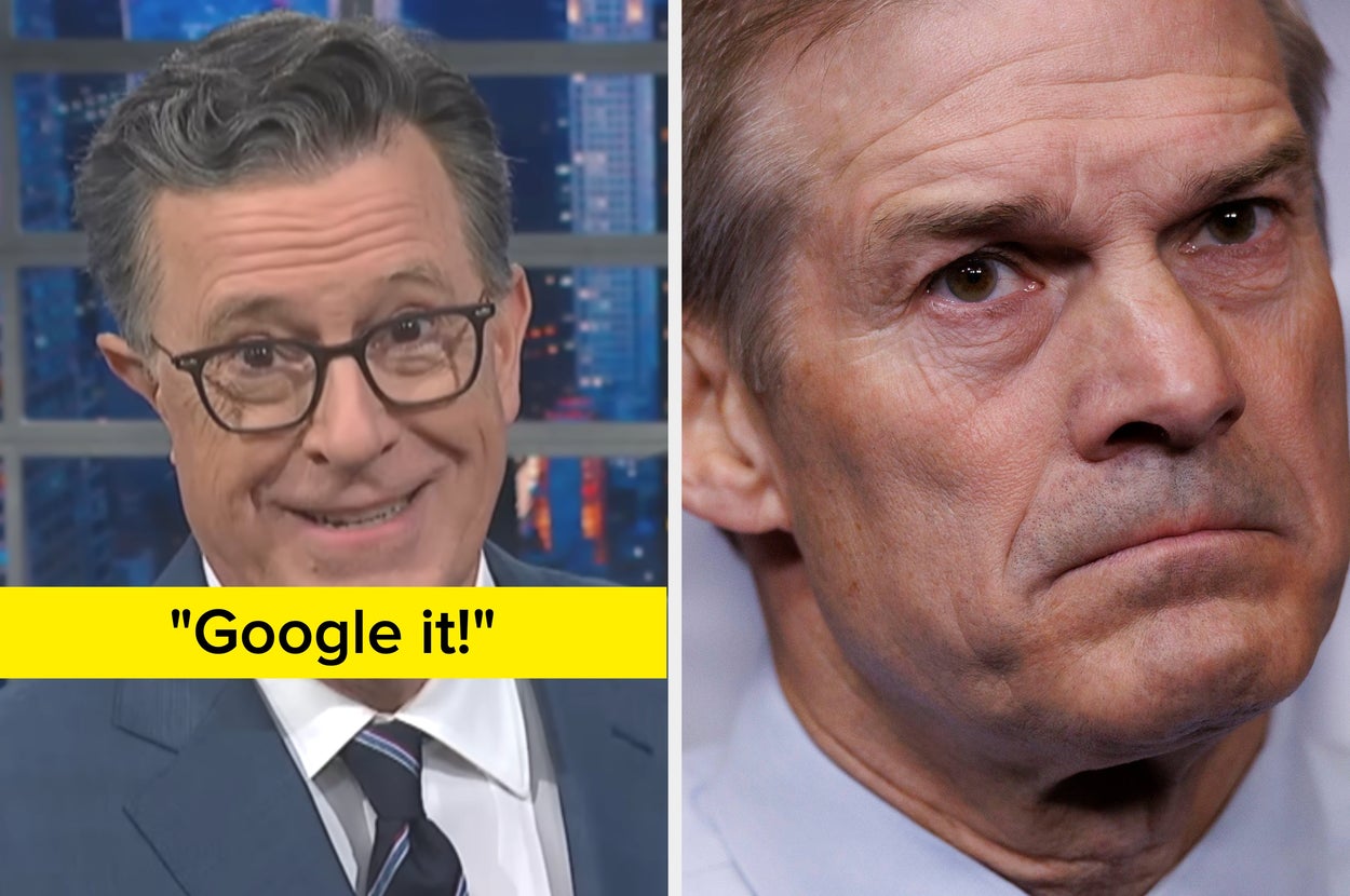 Stephen Colbert Absolutely Roasted MAGA Rep. Jim Jordan With A Scathing Reminder, And It Was Too Good