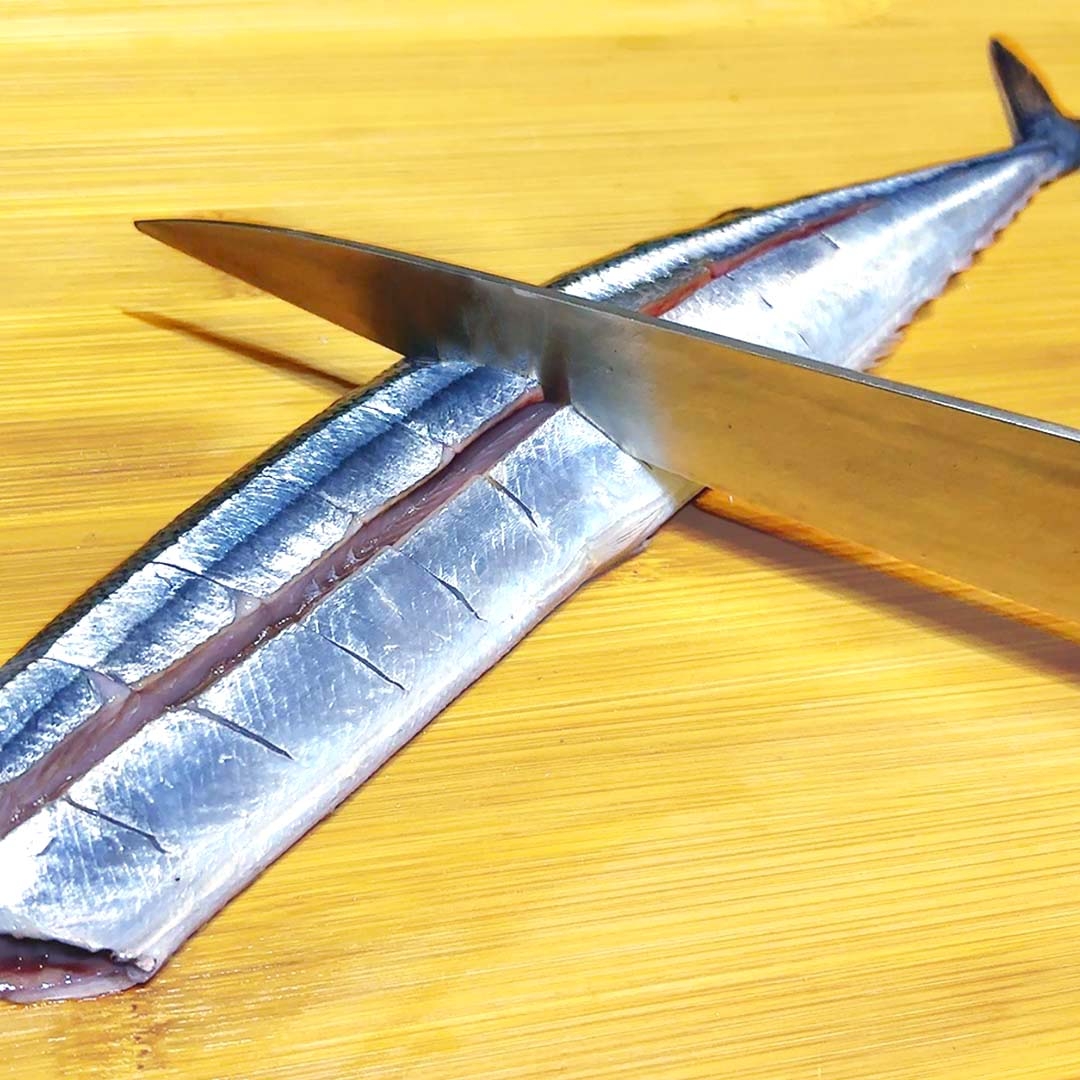 魚を調理するナイフ。