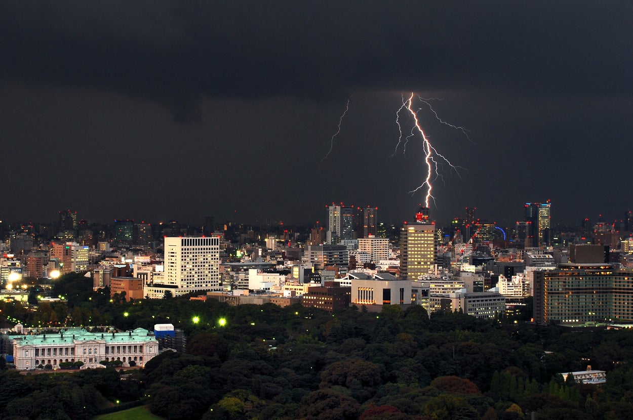 落雷のイメージ(Vladimir Zakharov / Getty Images)