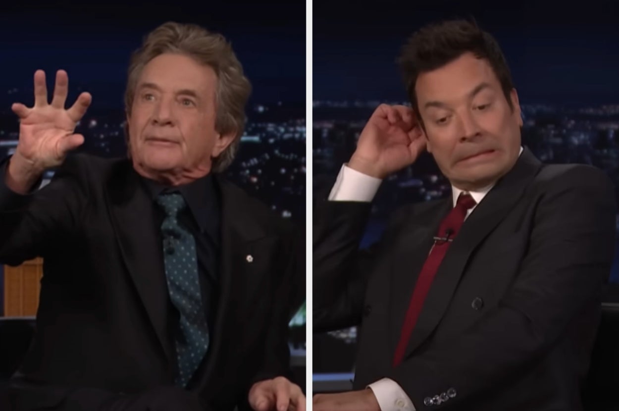 Jimmy Fallon Did Not Look Impressed After Martin Short Shaded Him For Having Fox News Host Greg Gutfeld On His Talk Show During A Brutal, Politically-Charged Roast